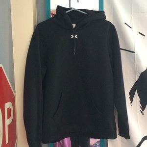 Black under armor waterproof hoodie